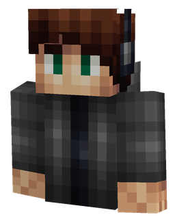 Black skin: bust render