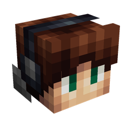 Black skin: head render