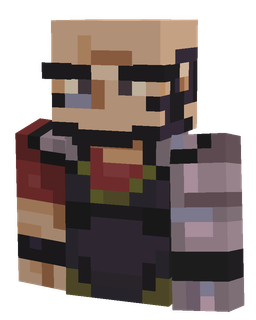 Black skin: bust render