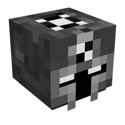Black skin: head render