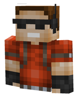 Black skin: bust render