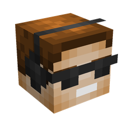 Black skin: head render