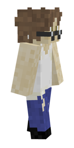 Blue skin: body, right side render