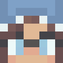 Blue skin: face render
