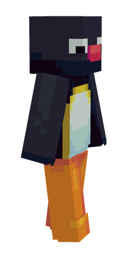 Black skin: body, right side render