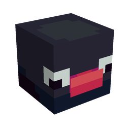 Black skin: head render
