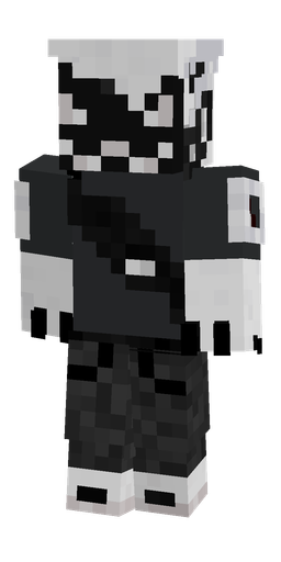 Black skin: body, front render