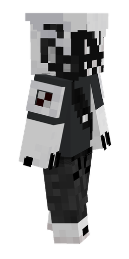 Black skin: body, right side render