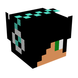 Black skin: head render