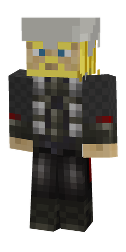 Black skin: body, front render
