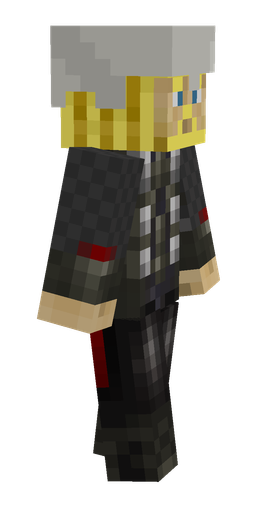 Black skin: body, right side render