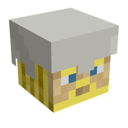Black skin: head render