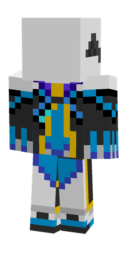 Black skin: body, front render