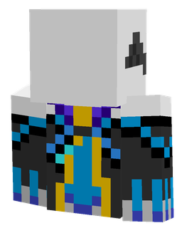 Black skin: bust render