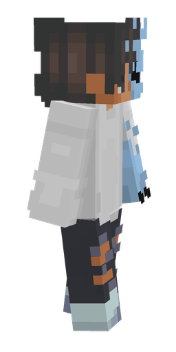 Black skin: body, right side render