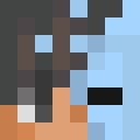 Black skin: face render
