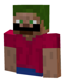 Blue skin: bust render
