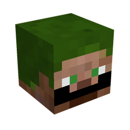 Blue skin: head render