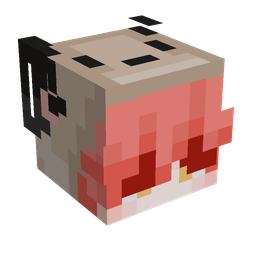 Gray skin: head render