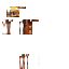 Classic skin: raw texture render