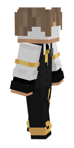 Black skin: body, right side render