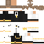 Black skin: raw texture render