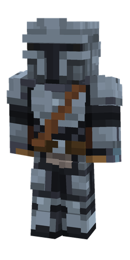 Black skin: body, front render