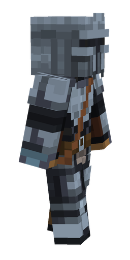 Black skin: body, right side render