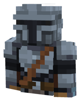 Black skin: bust render