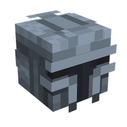 Black skin: head render