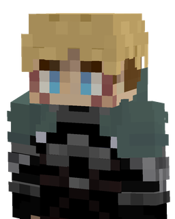 Black skin: bust render