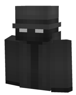 Black skin: bust render