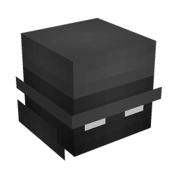 Black skin: head render