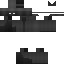 Black skin: raw texture render