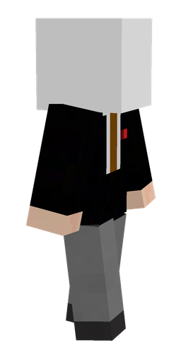 Black skin: body, right side render