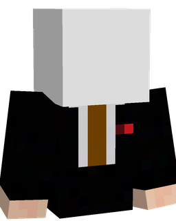 Black skin: bust render