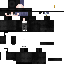 Black skin: raw texture render