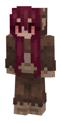 Brown skin: body, front render