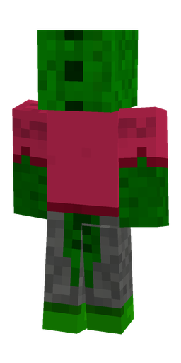 Classic skin: body, back render