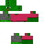 Classic skin: raw texture render