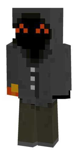 Black skin: body, front render