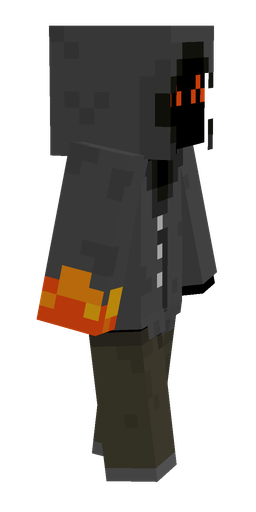 Black skin: body, right side render