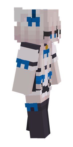 Black skin: body, right side render