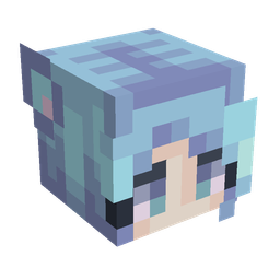 Blue skin: head render