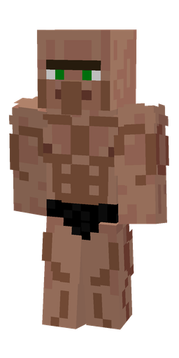 Brown skin: body, front render