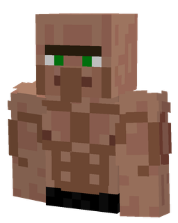 Brown skin: bust render