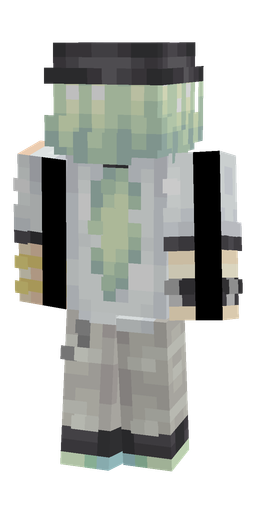 Classic skin: body, back render