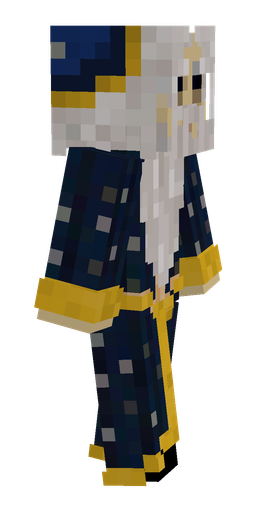 Black skin: body, right side render