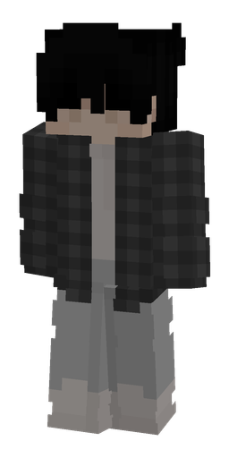 Black skin: body, front render