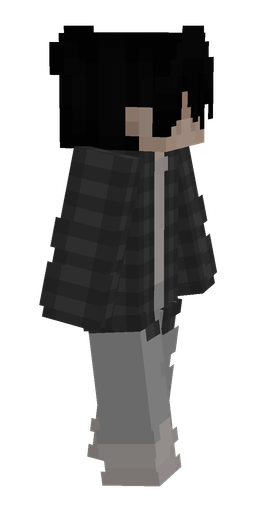 Black skin: body, right side render
